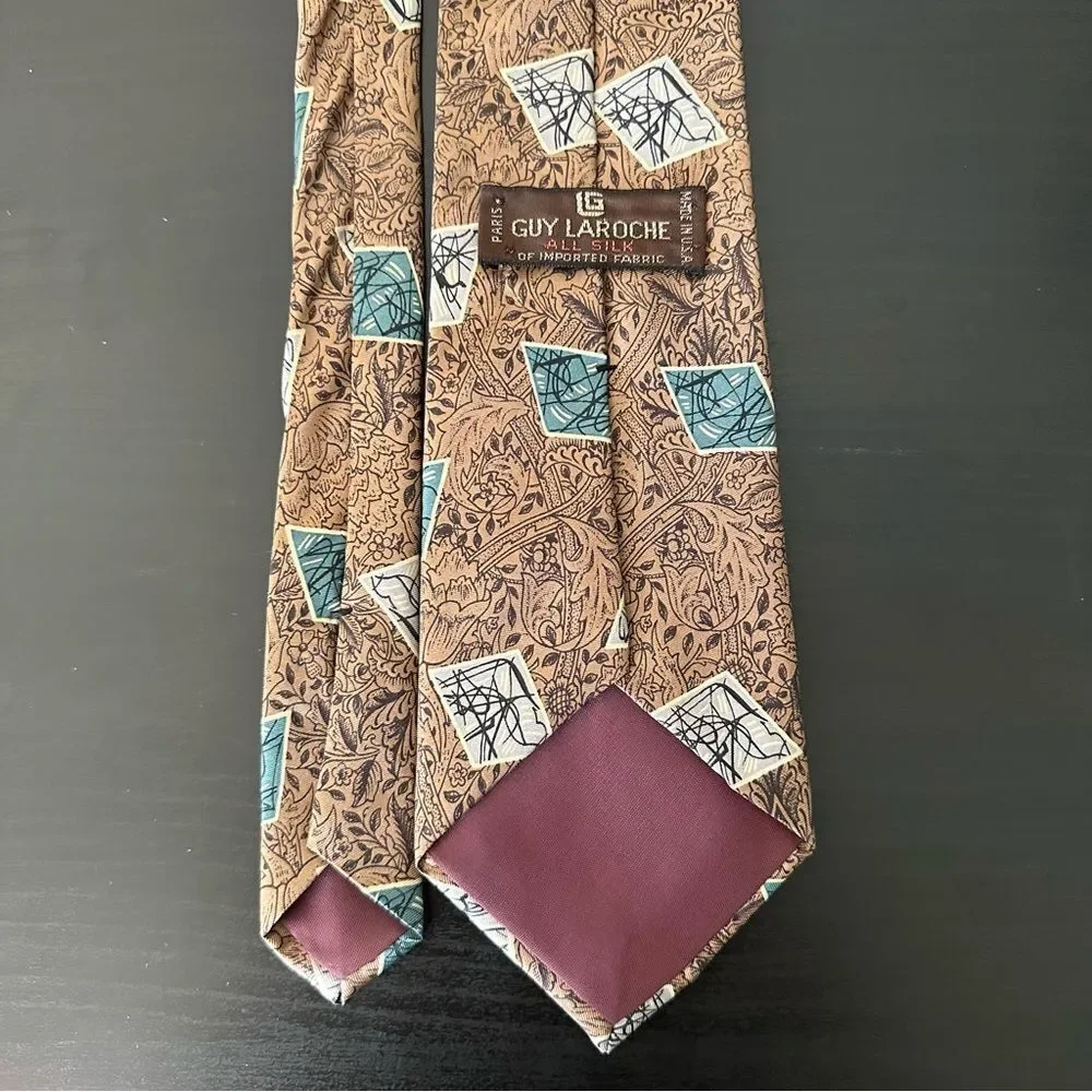 Guy Laroche Silk Tie